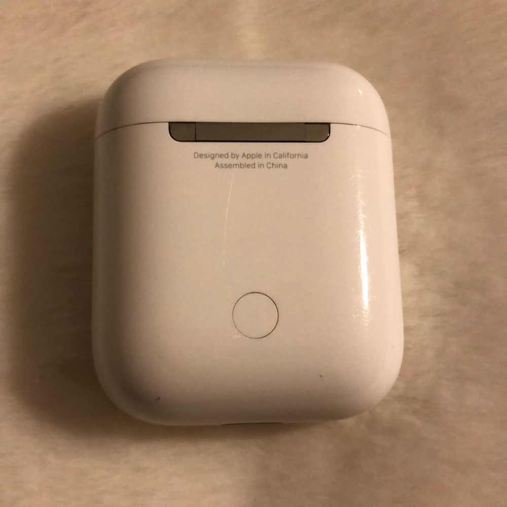 Apple AirPods, used many times, but still work perfectly fine.